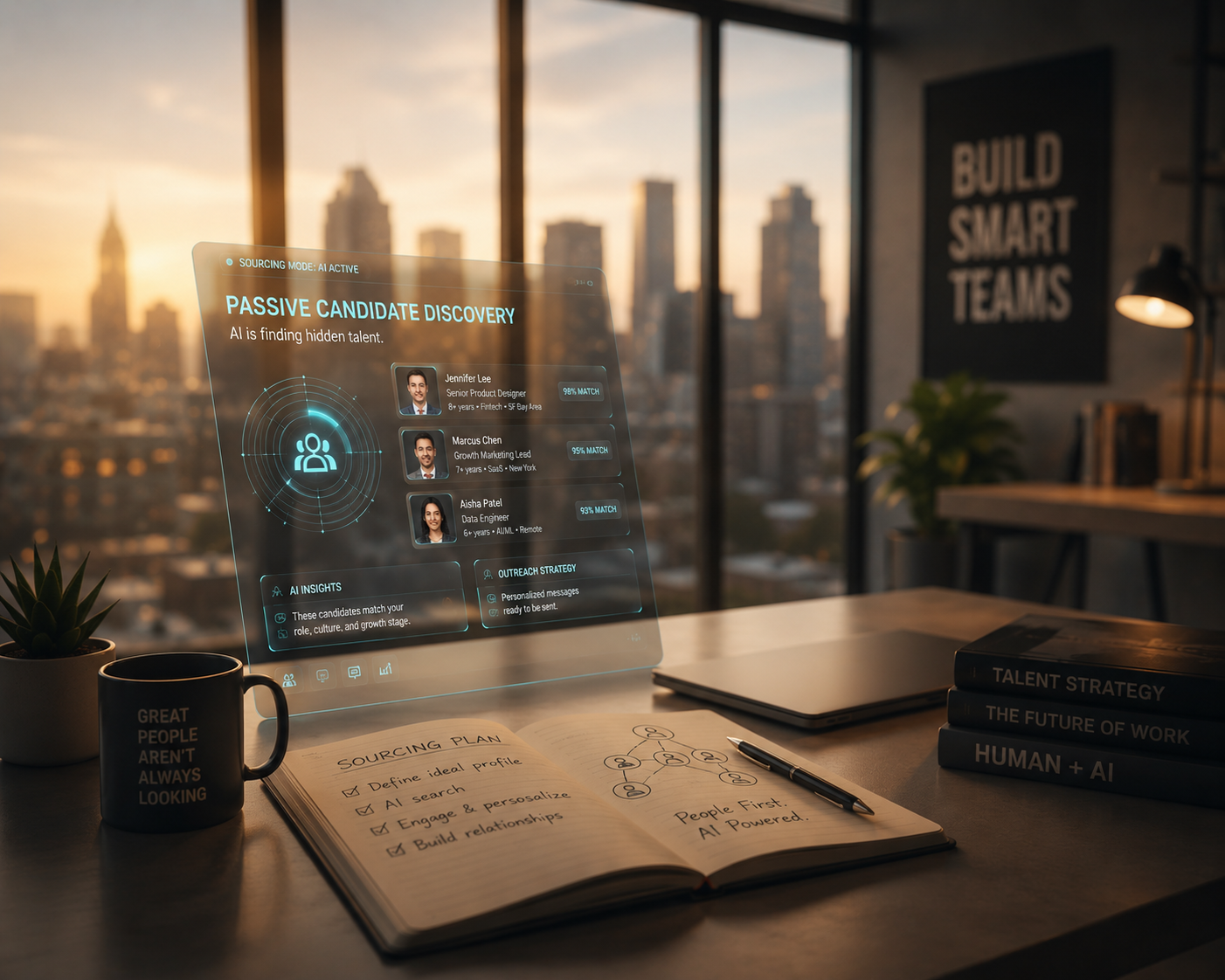 How to Source Passive Candidates with AI in 2026